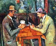 Paul Cezanne The Cardplayers oil on canvas